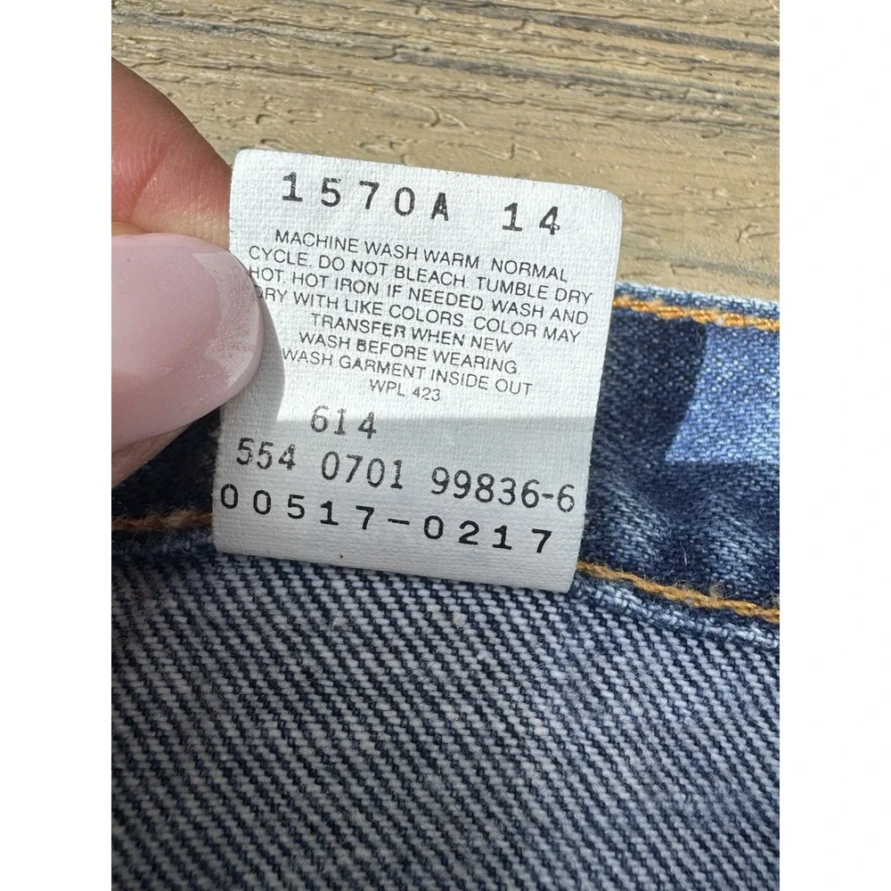 Y2K Levi's 517 Men's 32x32 Medium Wash Made USA 2001